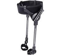 Walking Aid Carbon Fiber Bionic Body Power Walking Aids Training Leg Walking Training Mobility Walking Aid for Adults Elderly Mobility Injury Knee Leg Lift Walking Aid(Both Legs,L)