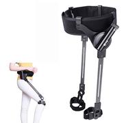 Walking Aid, Exoskeleton Power Walking Aids, Exercise Leg Lift Walking Aid Assistance Products, Mobility Walking Aids For Hemiplegia Due To Strokeand Elderly Leg Walk(Size:L,Color:Left and right legs)