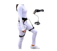 Walking Aid for Elderly Adjustable Wearable Robotic Exoskeleton Leg | Unpowered Support with Upgraded Mechanical Knee Assistance Bio-Inspired for Hiking, Rehabilitation(Left,Large)