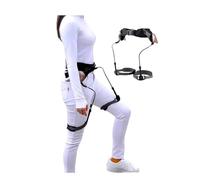 Walking Aid for Elderly Adjustable Wearable Robotic Exoskeleton Leg | Unpowered Support with Upgraded Mechanical Knee Assistance Bio-Inspired for Hiking, Rehabilitation(A whole set,Large)