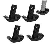 Walking Aid Glider, 4-Piece Walking Aid Accessories, Sliding Attachments for Walking Aids, for Seniors, Elderly, Disabled People on Tiles, Concrete, Carpet, Lawn