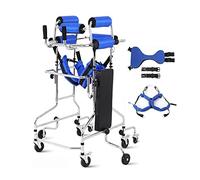 Walking Aid Wheeled Walkers and Walker Stroke Patient Training, Elderly and Disabled Assisted Walking Standing Frame,C1