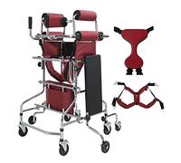 Walking Aid Wheeled Walkers and Walker Stroke Patient Training, Elderly and Disabled Assisted Walking Standing Frame,C1