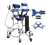 Walking Aid Wheeled Walkers and Walker Stroke Patient Training, Elderly and Disabled Assisted Walking Standing Frame,C4