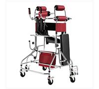 Walking Aids for Disabled People,Stroke Hemiplegia Rehabilitation Walker - Adjustable Height Standing Frame for Adult Elderly