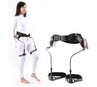 Walking Assist Exoskeleton, Stroke Hemiplegia Bionic Body Power Walking Aid Physical Therapy Leg Lifter Assist Easy to Lock & Releas