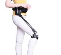 Walking Assist Exoskeleton, Stroke Rehabilitation for Leg Single Walker Assisted Walking Hemiplegia Training Exercise Boosting Lift Climbing Aid Equipme(Right,S)