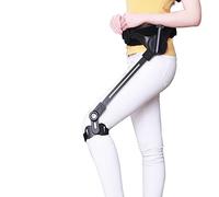 Walking Assist Exoskeleton, Stroke Rehabilitation for Leg Single Walker Assisted Walking Hemiplegia Training Exercise Boosting Lift Climbing Aid Equipme(Left,S)