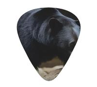 Walking Black Bear Guitar Picks Gift Set - Smooth Durable Plectrums For Acoustic, Electric & Bass Guitar, Perfect Present For Guitar Lovers & Musicians