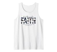 Walking by Faith Even When I Cannot See - 1 Corinthians 5:7 Tank Top