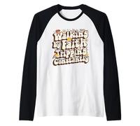 Walking By Faith Tripping Constantly Bible Quotes Christians Raglan Baseball Tee