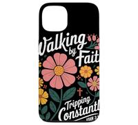 Walking By Faith Tripping Constantly John 3 16 Christian Case for iPhone 13