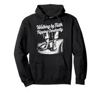 Walking By Faith Tripping Constantly Pullover Hoodie