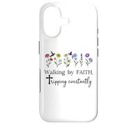 Walking By Faith Tripping Constantly Saved By Grace God Shed Case for iPhone 17