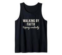 Walking by Faith Tripping Constantly Tank Top