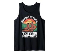 Walking by Faith Tripping Constantly Tank Top