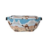 Walking camel Versatile Running Waist Pack Lightweight Breathable and Adjustable for Travel Cycling and Everyday Use