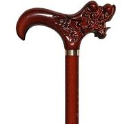 Walking Cane for Men and Women, Crutches for The Elderly Wood Faucet Sticks Wooden Walking Sticks Wood Birthday Lettering Old Man Gifts powerfully