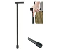Walking Cane for Men and Women, Heavy Duty, Non-Folding, One-Piece Aluminum Non-Slip Walking Cane, Ergonomic Handle, for Seniors, Bariatric and Rehab Use, 32