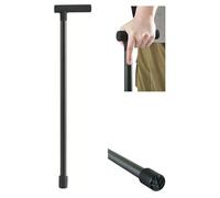 Walking Cane for Men and Women, Heavy Duty, Non-Folding, One-Piece Aluminum Non-Slip Walking Cane, Ergonomic Handle, for Seniors, Bariatric and Rehab Use, 36