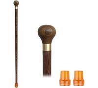 Walking Cane for Men and Women, Old Man Crutches Chicken Wings Wooden Sticks Solid Wood Leading Stick Wood for The Elderly Gifts