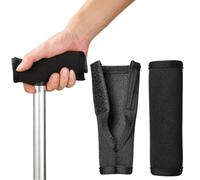 Walking Cane Handle Cover - Cane Handle Cushion for Seniors - Soft Cane Handle Grip Replacement & Cane Accessories with Non-Slip Cushion Grip , Universal Fit for Most Canes