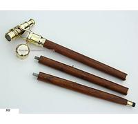 Walking Cane Telescope Harwood Folding Walking Stick