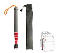 Walking Canes, Titanium Alloy Telescopic Blind Cane Reflective Roller Head Mobility Aid Multiple Sizes(128cm(50in))