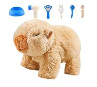 Walking Capybara Plush - Electric Interactive Stuffed Pet, Cute Sound | Babys Toy For Preschool Children Kids Learning Play Companion Home Activity Gift Collectible, Huggable Novelty ToddlerBoy Girl