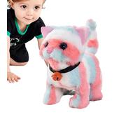 Walking Cat Plush Cat Toy Walking Cat Toy Realistic Battery Operated Cat Traveling Toy with Swing Tail Cute Electronic Walking Animal for Young Kids