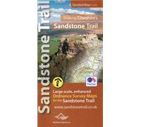 Walking Cheshire's Sandstone Trail: : Large Scale Enhanced OS Maps
