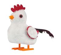 Walking Chicken Toy - Rooster Animation Plush Chirping Toys | Interactive Sensory Educational Plush Doll for Early Development Creative Play