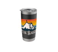 Walking Climbing Mountains Hills Fells Peak Bagging Bagger Stainless Steel Insulated Tumbler