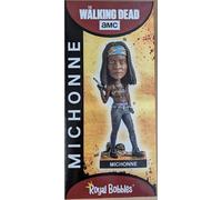 Royal Bobbles The Walking Dead Michonne Bobblehead, Premium Polyresin Lifelike Figure, Unique Serial Number, Exquisite Detail