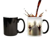 Walking Dead Zombies Heat Sensitive Colour Changing Magic Ceramic 11oz Mug by FT.