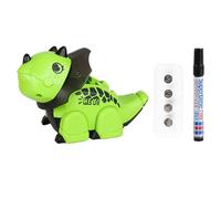 Walking Dinosaur Toy - Battery Walking Dinosaur Toy, Set | Electronic Robot | For Kids Boy Girl Educational Play Birthday Gift Jurassic Roaring Light Up Sound Action Figure Animal Hobby