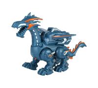 Walking Dinosaur Toy - Electric Water Spraying Robot, LED Light Up Roaring Sound Effects, Interactive Moving Walking Figures, Tyrannosaurus Rex Simulation Model| For Boys Girls Birthday Presents