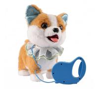 Walking Dog Electronic Pet Interactive Musical Puppy for (Big Eye Corgi)
