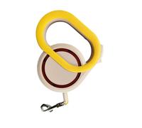 Walking Dog Rope - Puppy Ladder, Retractable Lead | Auto Lock Dog Lead with Handle for Night, Hiking, Outdoor Exercises, Hands-Free Use, Adjustable Strap for Small Medium House