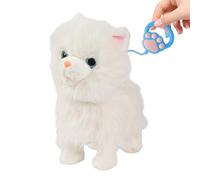 Walking Dog Toy | Battery Operated Realistic Companion Animal | Interactive Electronic Pet Plush Toy,for Kids Girls Children Birthday Holiday Christmas New Year