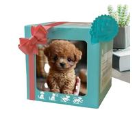 Walking Dog Toy, Battery Operated Soothing | Electric Plush Dog Walking And Abiding - For Teens Adults Boys Girls Living Room Bedroom Dorm Travel Apartment