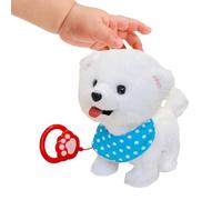 Walking Dog Toy, Electronic Barking Puppy, 10.63 Inch Plush Dog with Singing Function, Soft Fabric Material, Plush with Realistic Design, Interactive Accessory for