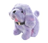 Walking Dog Toy | Stuffed Robot Toy - Interactive Plush Puppy Doll, Realistic Walking Electronic Dog Adorable For Indoor Outdoor Use