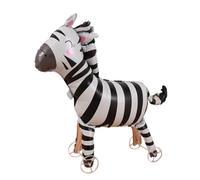 Walking Elephant Balloons Standing 3D Elephant Foil Balloon with Wheels Elephants Baby Balloons Walker Sho Elephants Balloon