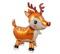 Walking Elephant Balloons Standing 3D Elephant Foil Balloon with Wheels Elephants Balloons Sho Walker Elephants Baby Balloon