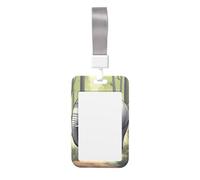Walking Elephant Card Badge Holder. Durable Abs Material, Clear Id Display, Suitable for Office, Event, Meeting, Easy Identification.