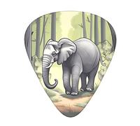 Walking Elephant Guitar Plectrums Classical Triangle Bass Acoustic And Electric Guitar Plectrums For Guitarists 12 Pieces