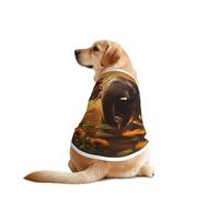 Walking Elephants Dog Clothes - Breathable Soft Dog Costume Pet Dogs, Fashionable and Comfortable T-Shirts for Medium and Large Dogs
