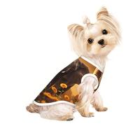 Walking Elephants Dog Vest - Summer Dog Clothes Apparel, Cute Pet Clothes for Small & Medium Dogs