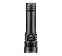 Walking Flashlight Portable Metal Torch Single Button Four Lighting Modes Textured Body Bright Handheld Light for Camp Paths Driveway Checks Backup Storage Handheld Torch Metal Flashlight Side Button